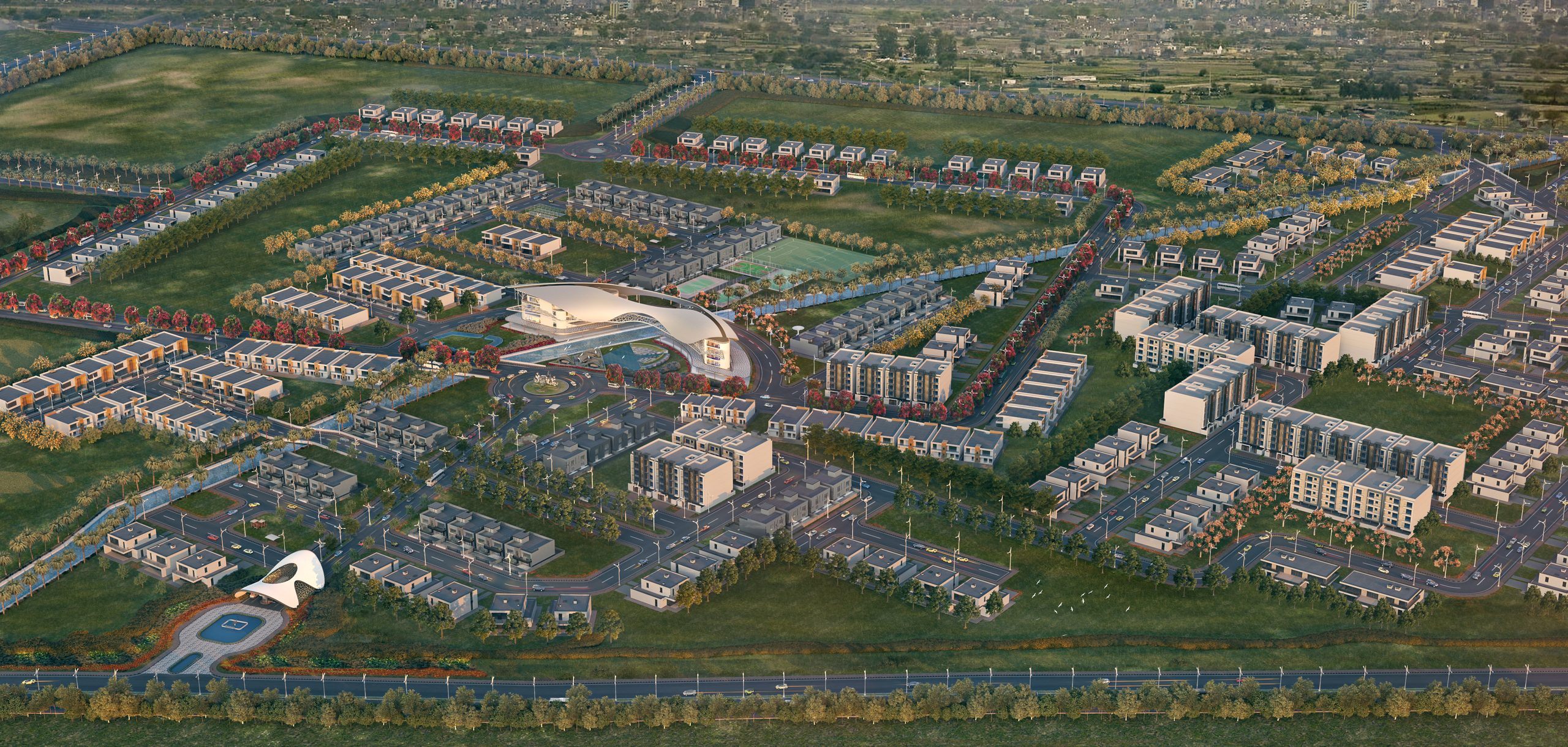 Jindal master plan view